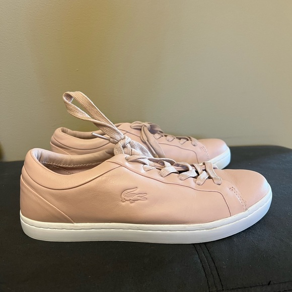 🔥HOST PICK🔥Pink Lacoste Sneakers - Picture 2 of 7